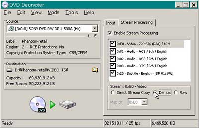 DVD decrypter